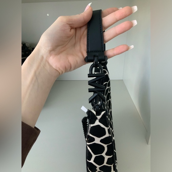 MICHAEL KORS Piper Small Animal Print Calf Hair Shoulder Bag Purse BRAND NEW - Picture 13 of 16